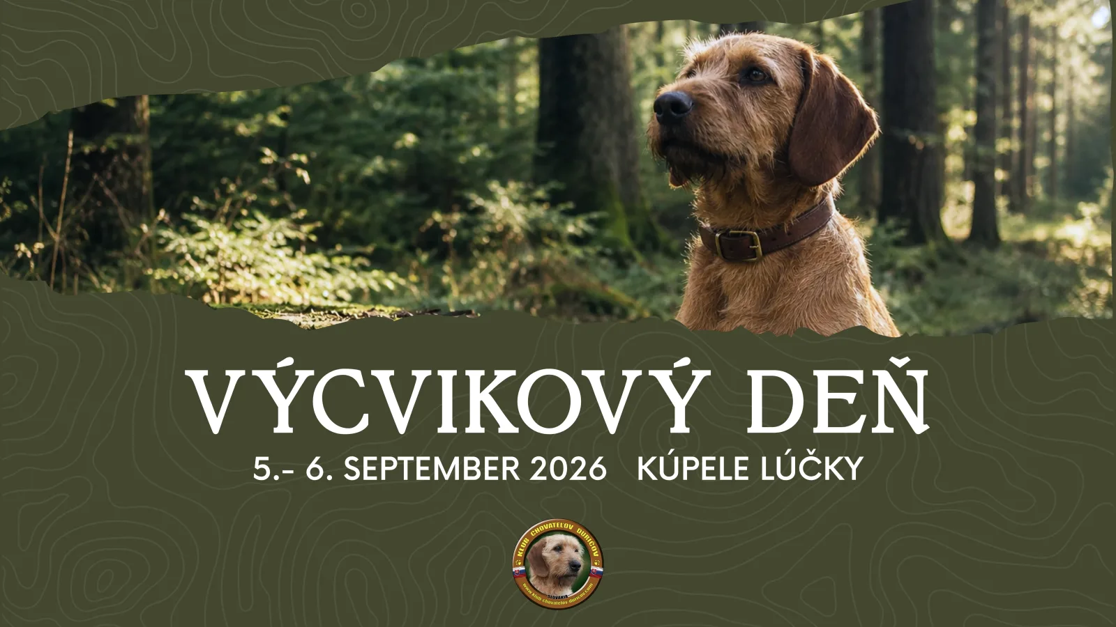 Obrázok akcie Výcvikový deň - skúška odvahy v diviačom oplôtku a farbiarske skúšky duričov
